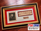 WILLIAM HENRY HARRISON * Scarce AUTOGRAPH Note SIGNED * President * COA