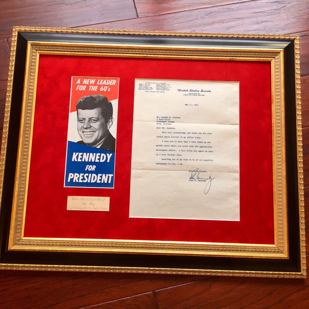 JOHN F. KENNEDY * JSA COA * Scarce Authentic JFK AUTOGRAPH Signed * President