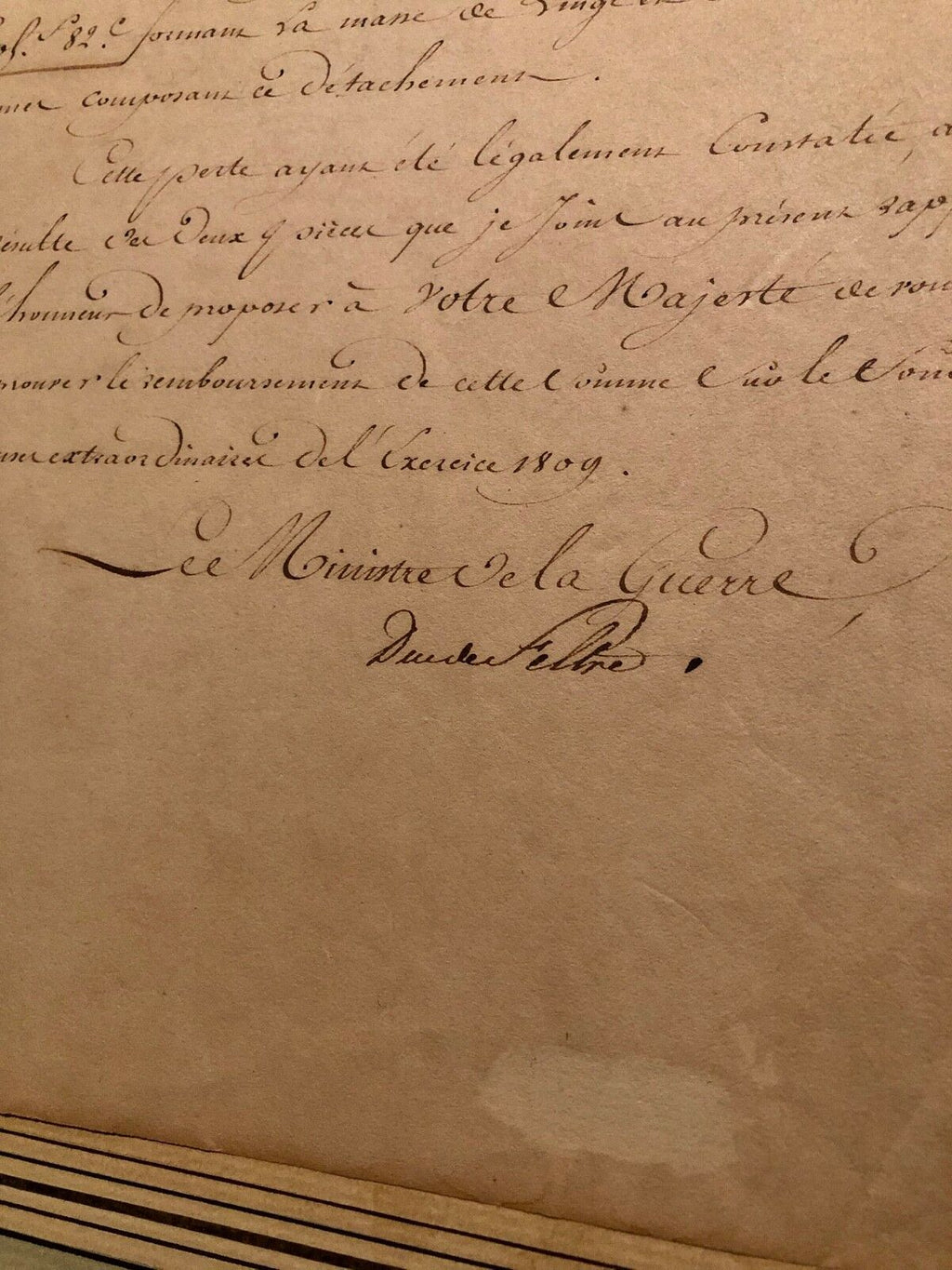 NAPOLEON BONAPARTE * PSA/DNA * AUTOGRAPH War Manuscript SIGNED * Emperor France