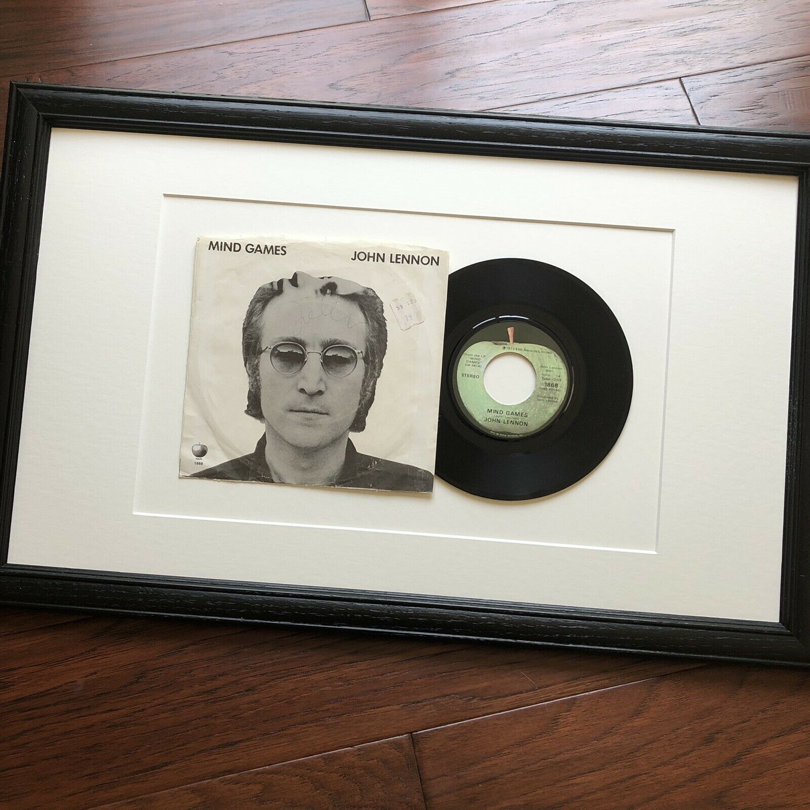 JOHN LENNON * JSA LOA * Autograph Mind Games LP Signed * The Beatles