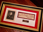 WILLIAM HENRY HARRISON * Scarce AUTOGRAPH Note SIGNED * President * COA