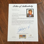 DAVID BOWIE * PSA/DNA * Hand Signed 1985 Promotional Photo Autograph