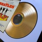 PAUL MCCARTNEY * Perry Cox * Beatles Autograph HELP Gold Album * LP SIGNED