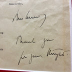 JOHN F. KENNEDY * PSA/DNA * WHITE HOUSE AUTOGRAPH Letter * Apollo + Soviets