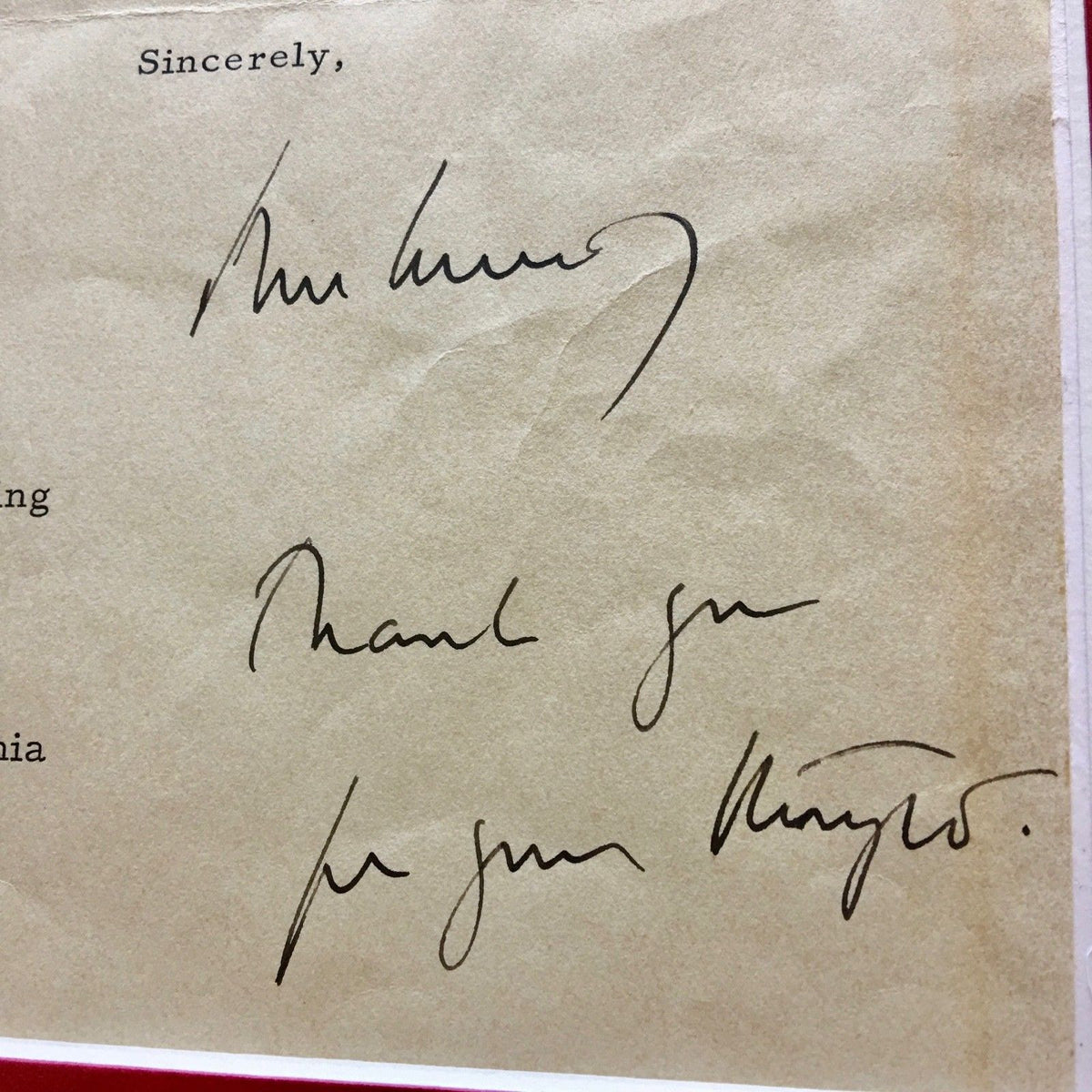 JOHN F. KENNEDY * PSA/DNA * WHITE HOUSE AUTOGRAPH Letter * Apollo + Soviets