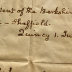 JOHN QUINCY ADAMS * JSA LOA * Handwritten Autograph Letter Signed Full Signature
