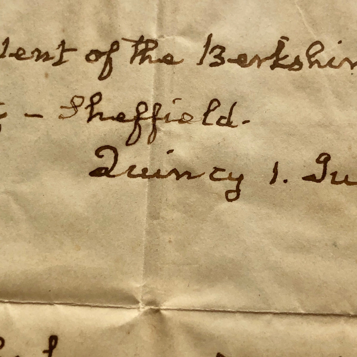 JOHN QUINCY ADAMS * JSA LOA * Handwritten Autograph Letter Signed Full Signature