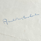AMELIA EARHART * PSA/DNA * AUTOGRAPH Full Signature Photo SIGNED *Trans-Atlantic