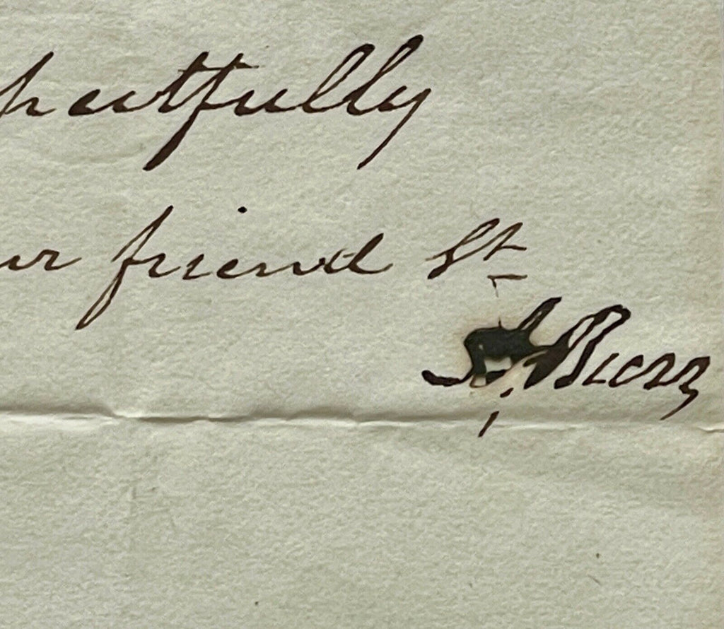 AARON BURR * BAS Beckett * Letter Signed Autograph * Dueled Alexander Hamilton