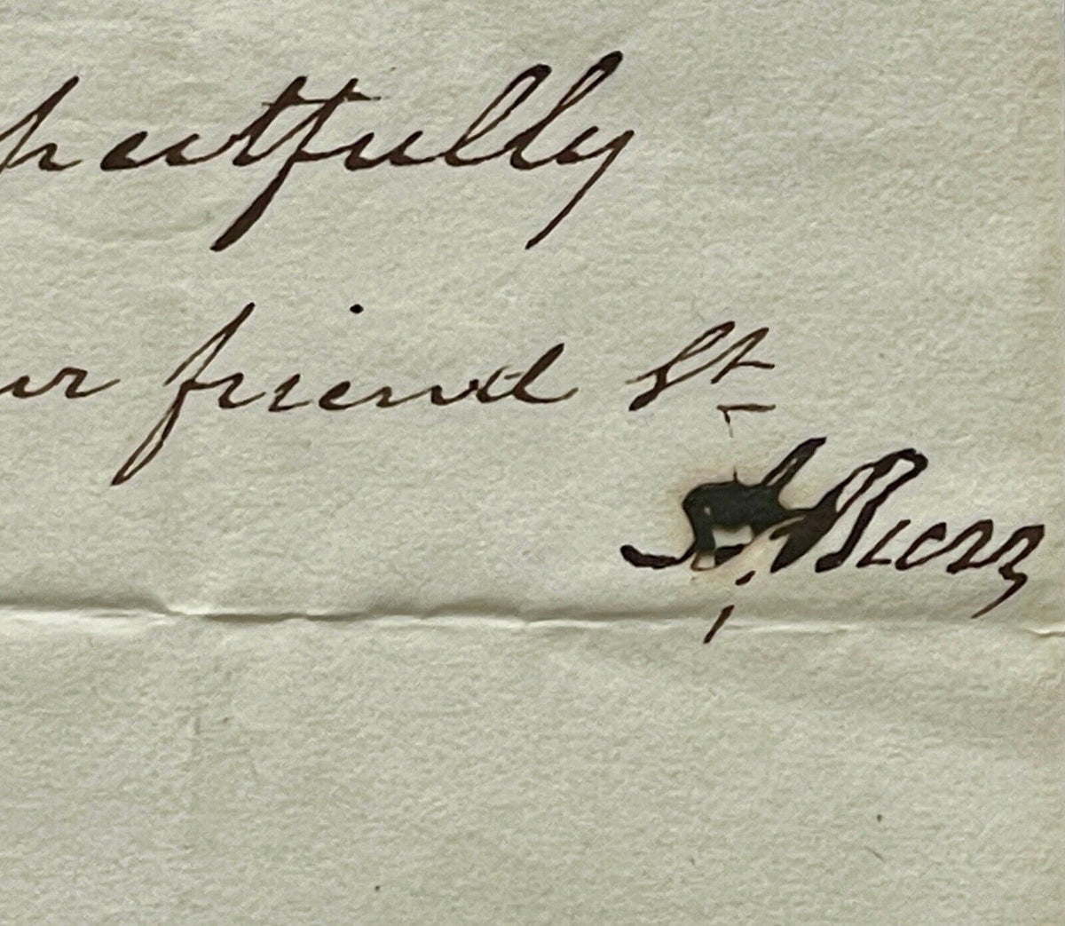 AARON BURR * BAS Beckett * Letter Signed Autograph * Dueled Alexander Hamilton