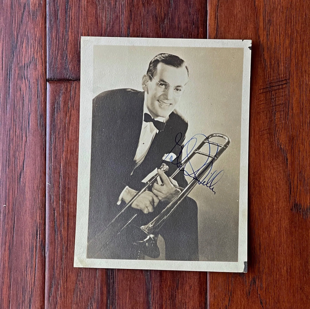 GLENN MILLER * PSA/DNA * Scarce AUTOGRAPH Photo Boldly SIGNED * Vanished