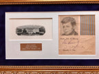 JOHN F. KENNEDY * JACQUELINE KENNEDY Scarce AUTOGRAPH Duo Signed * JFK 1958
