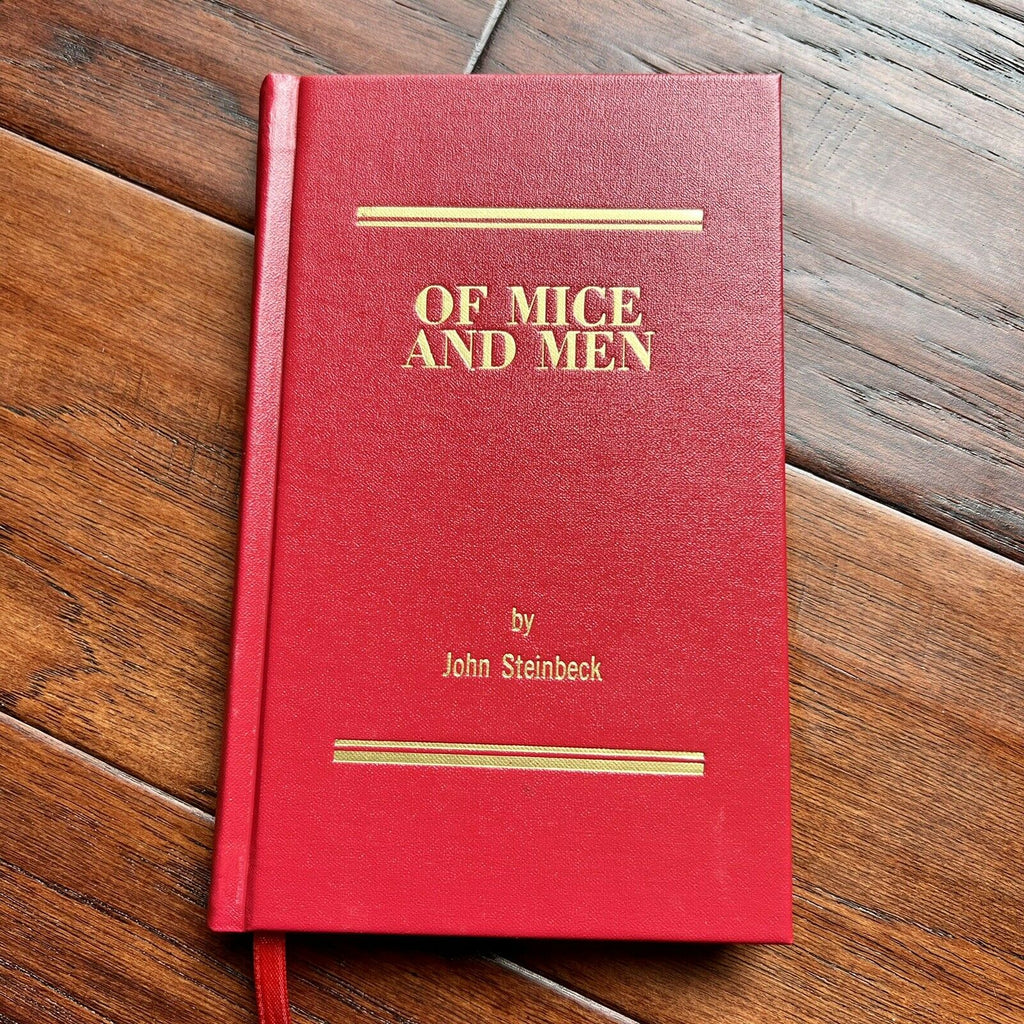 JOHN STEINBECK * JSA LOA * Hand-Signed Copy Of Mice And Men Autograph