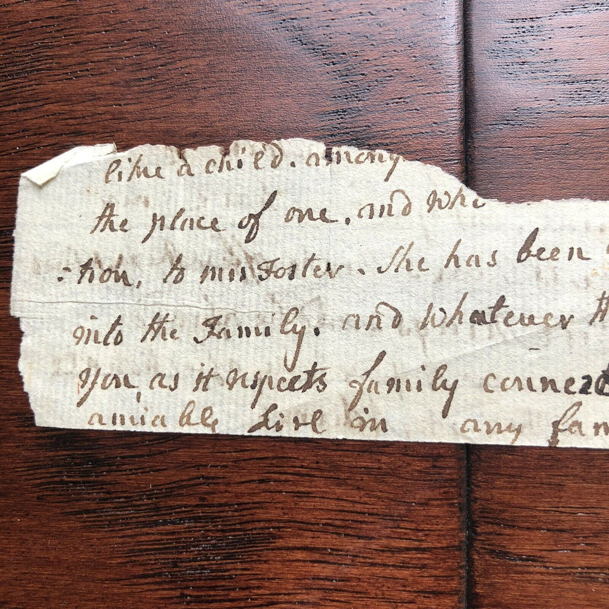 ABIGAIL ADAMS * JSA LOA * Partial Autograph Letter Signed * To John Quincy Adams