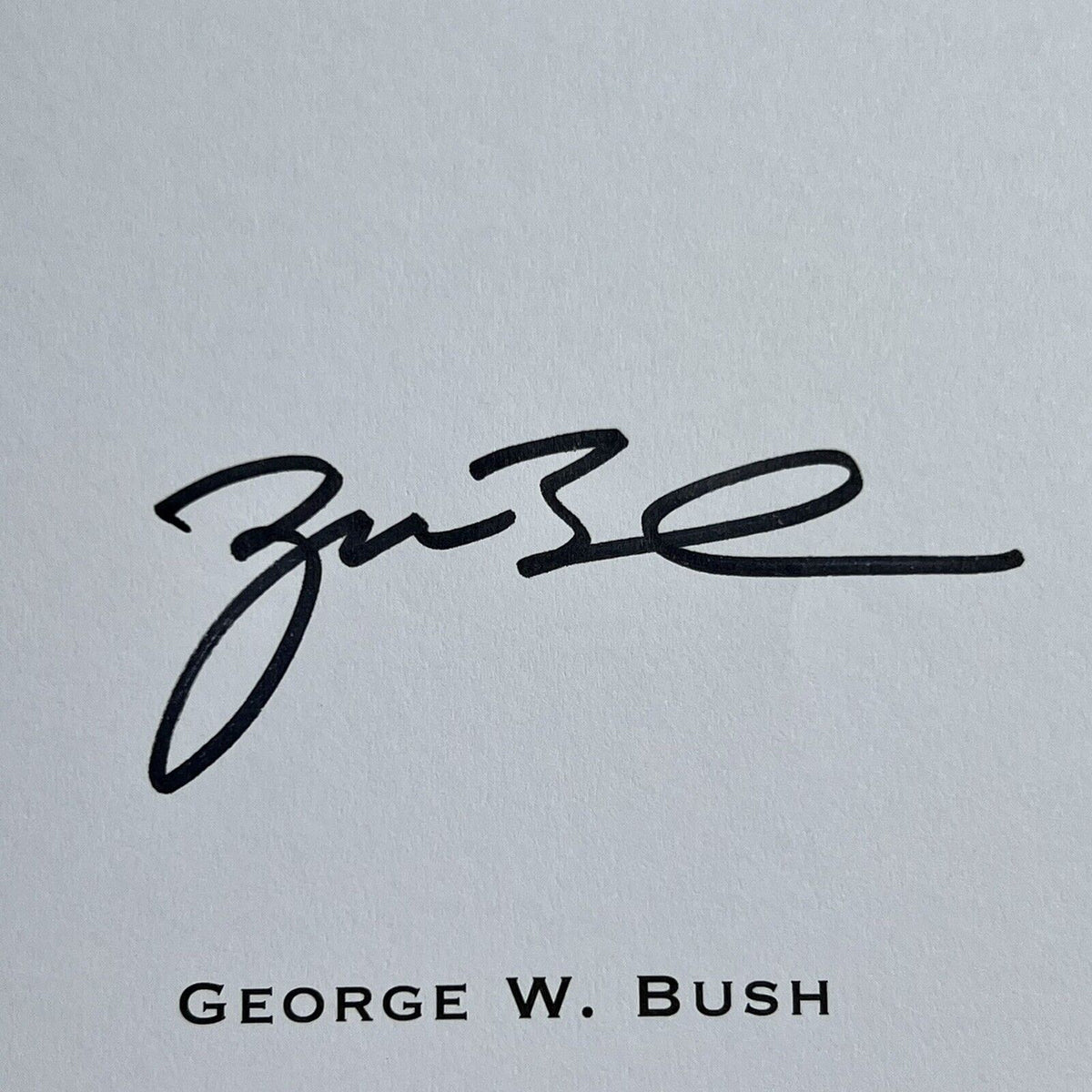 GEORGE W BUSH * Deluxe Limited Edition Signed Out of Many One Autograph Book