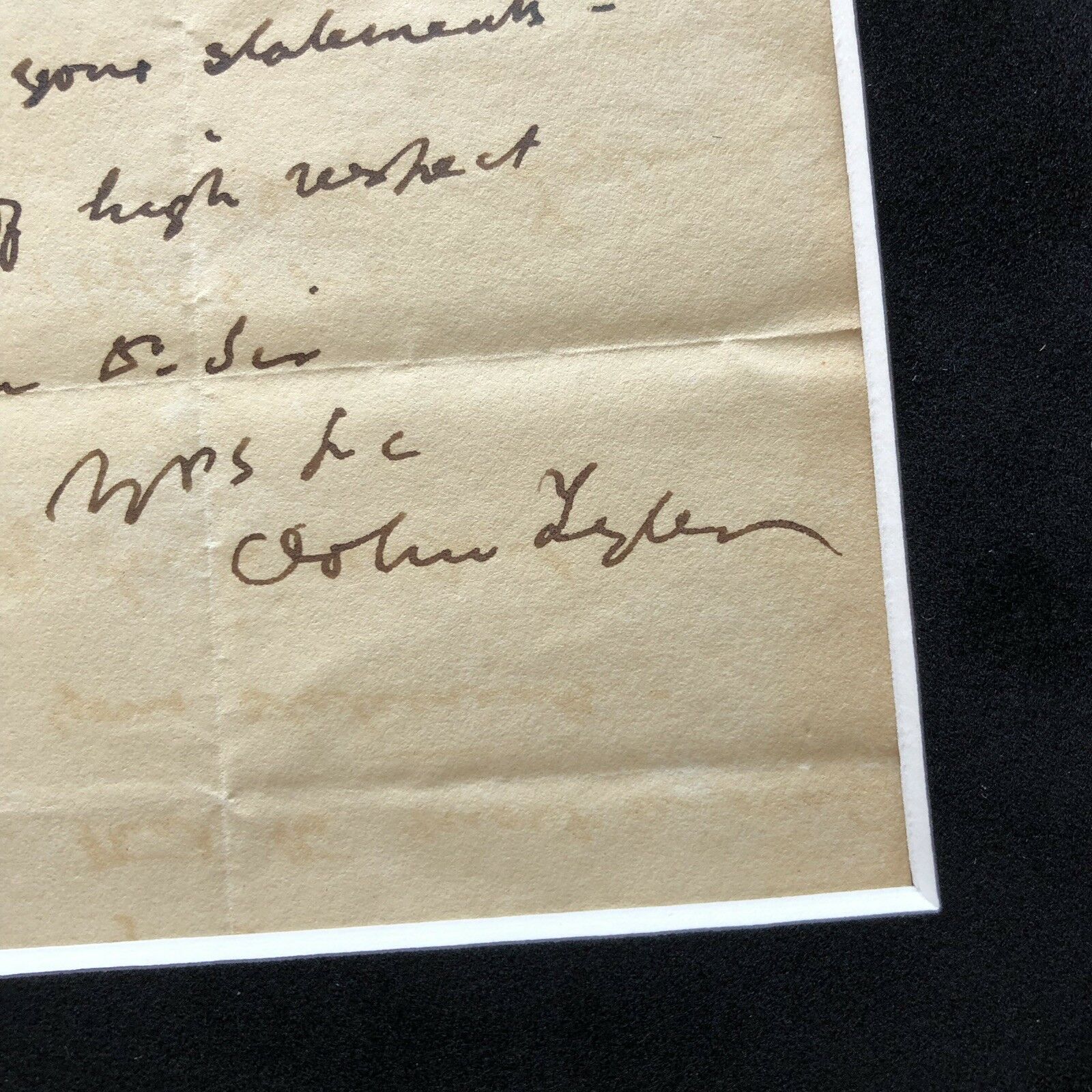 JOHN TYLER * BAS LOA * Handwritten Autograph 1832 Letter Signed * President
