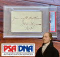 JOHN JAY * PSA * AUTOGRAPH SIGNED * Rev War Date * Chief Justice Supreme Court
