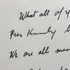 ROBERT F. KENNEDY * JSA * Handwritten Letter Signed As Attorney General Re: JFK