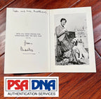 KING CHARLES III * PSA/DNA * Signed 1978 Christmas Card Autograph * Prince