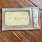 BOSTON CORBETT * PSA/DNA * Autograph Signed Bible Verse Abraham Lincoln Avenger`