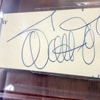 WALT DISNEY * Beckett BAS Slabbed * Large Autograph Cut Signature Signed *