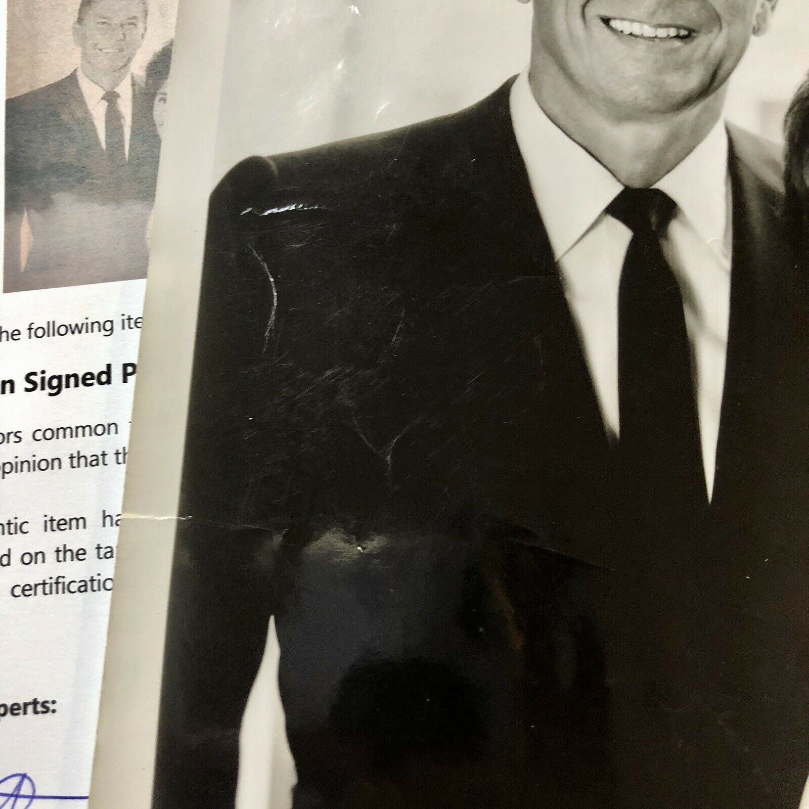RONALD & NANCY REAGAN * BAS Beckett * Autograph Inscribed Signed Photo