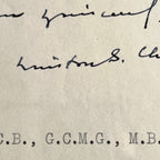 WINSTON S. CHURCHILL * PSA/DNA * Prime Minister Autograph Letter Signed *