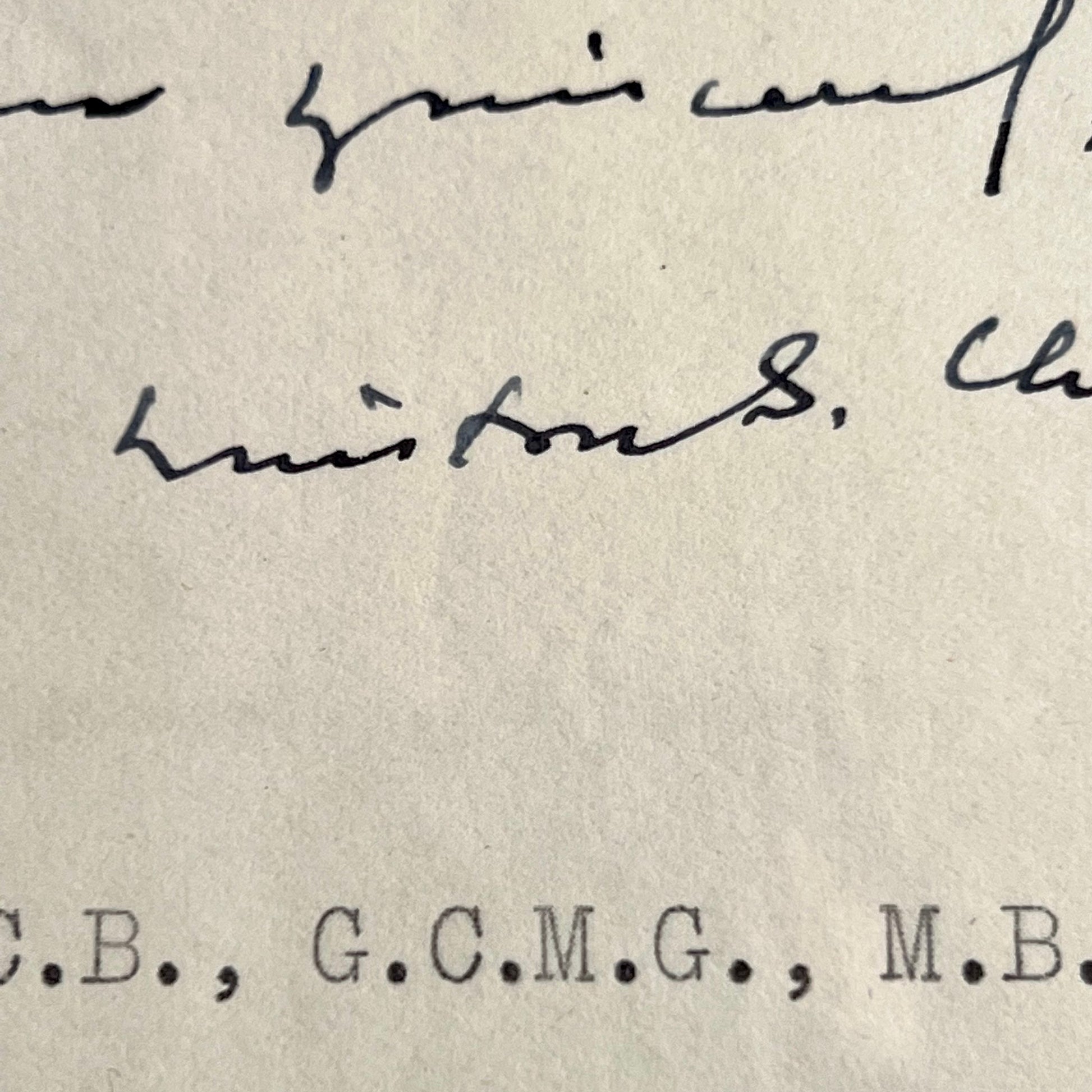 WINSTON S. CHURCHILL * PSA/DNA * Prime Minister Autograph Letter Signed *