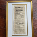JOHN WILKES BOOTH * Authentic OTHELLO Playbill * 1864 * Abraham Lincoln