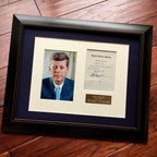 JOHN F. KENNEDY * JSA COA * Scarce Authentic JFK AUTOGRAPH Signed * President