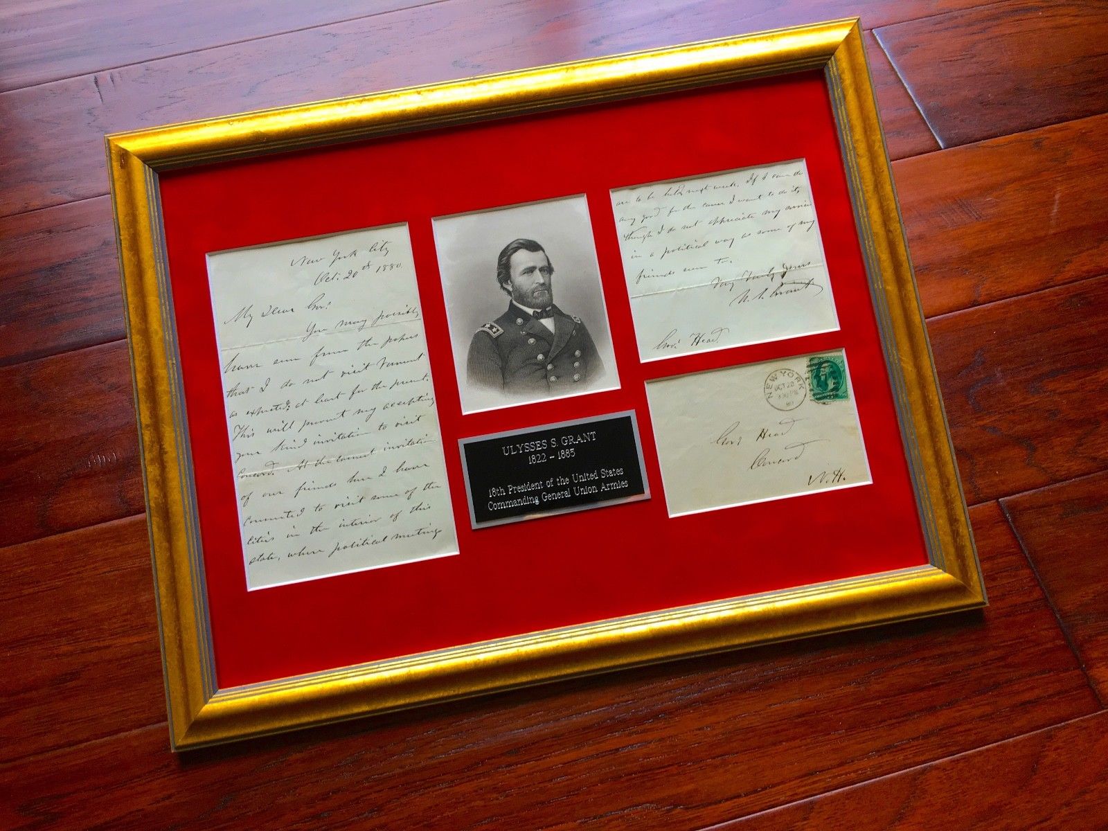 ULYSSES S. GRANT * PSA/DNA * Rare "Politics" 2 Page ALS* AUTOGRAPH Letter SIGNED