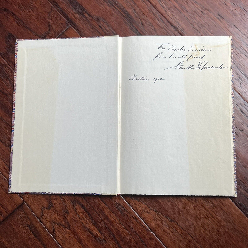 FRANKLIN D ROOSEVELT * Autograph Pearl Harbor Infamy Speech 1942 Book Signed PSA