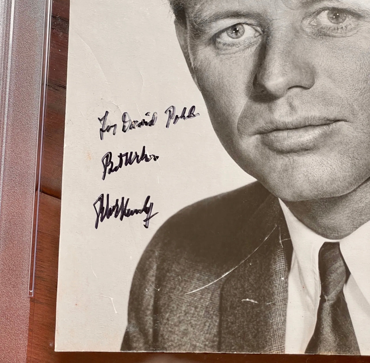 ROBERT F. KENNEDY * PSA * AUTOGRAPH Attorney General Photo SIGNED * RFK