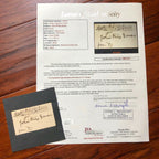JOHN PHILIP SOUSA * JSA * AUTOGRAPH Musical Quotation SIGNED * "The March King"