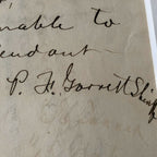 PAT GARRETT * PSA/DNA LOA * Autograph Warrant Signed * Billy the Kid Sheriff