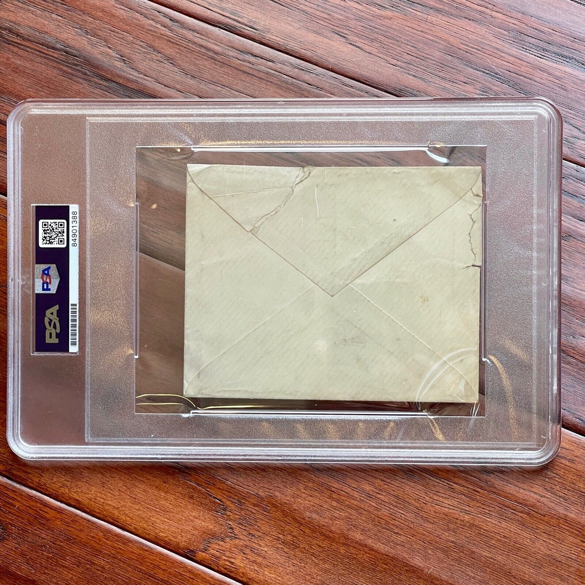 FLORENCE NIGHTINGALE * PSA/DNA * AUTOGRAPH Envelope SIGNED * To Red Cross Member