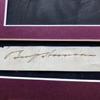 BENJAMIN HARRISON * Genuine SIGNED Clipped AUTOGRAPH * President Signature
