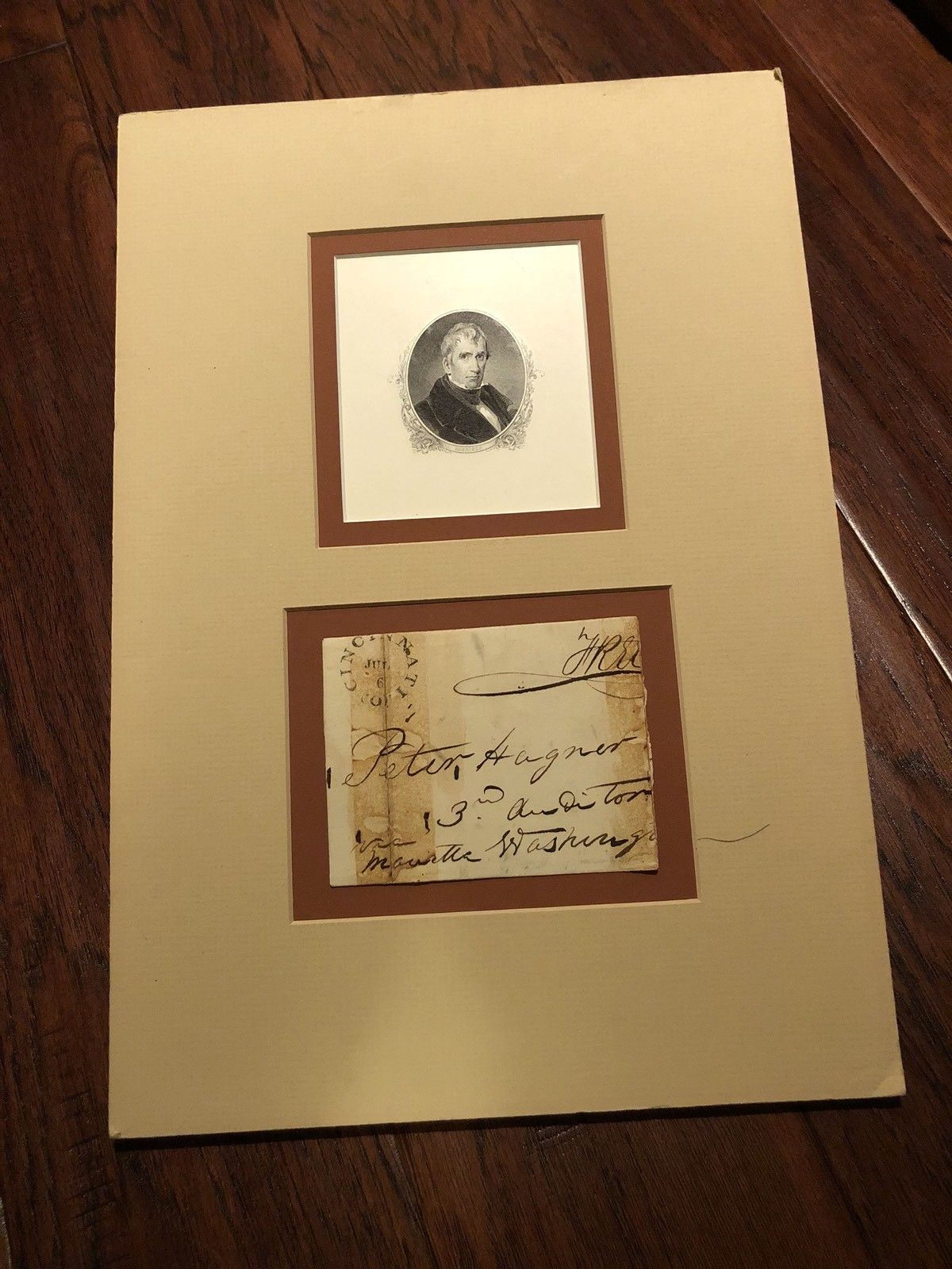 WILLIAM HENRY HARRISON * PSA/DNA Handwritten Panel * No Frank Autograph Signed