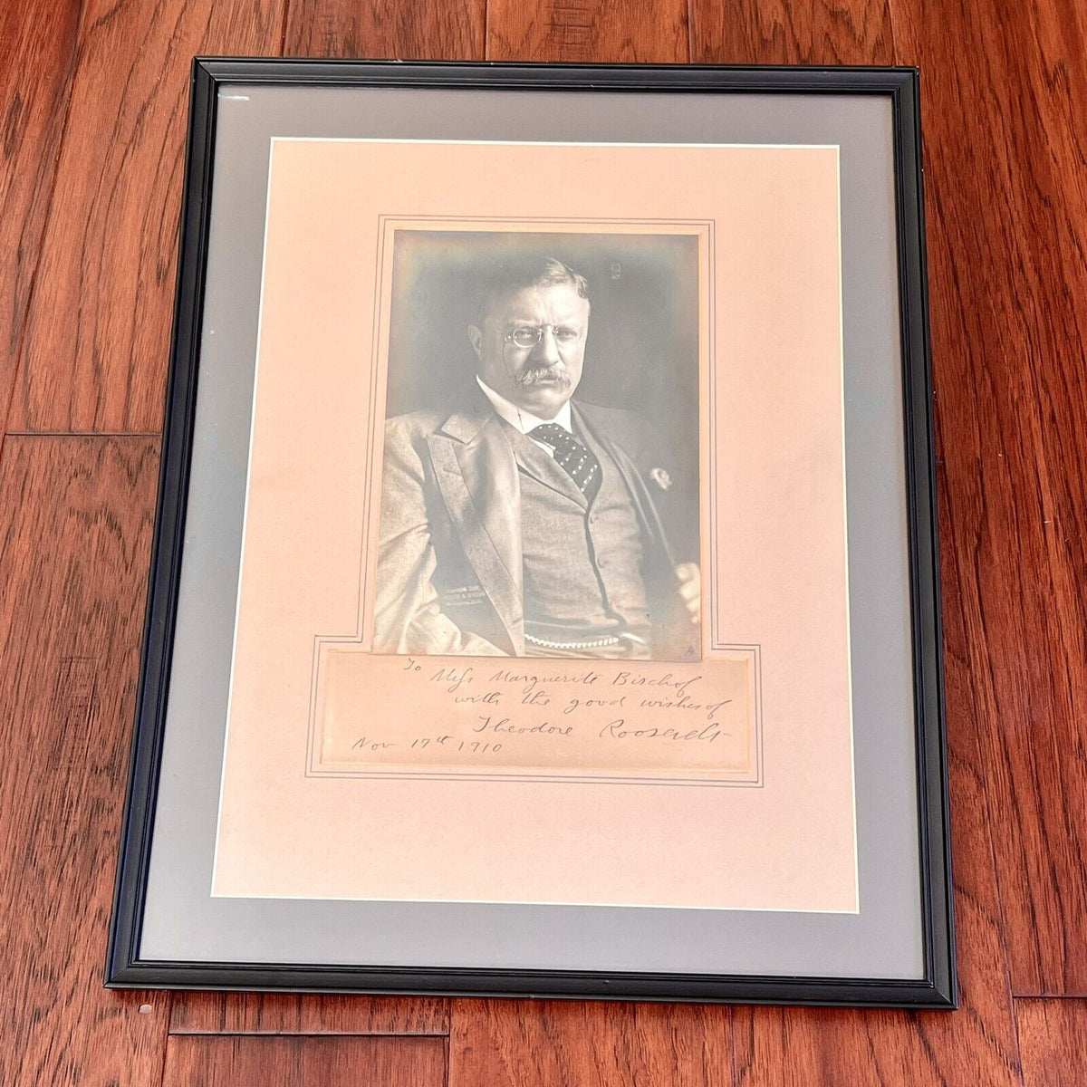 THEODORE ROOSEVELT * JSA LOA * Signed XXL 15x18 Portrait Photo Autograph