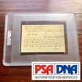 ABRAHAM LINCOLN * PSA/DNA Slabbed * Early Handwritten Autograph Letter Signed *