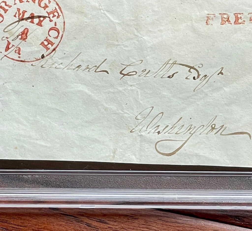 JAMES MADISON * PSA * Autograph FREE FRANK Signed + DOLLEY MADISON Handwriting