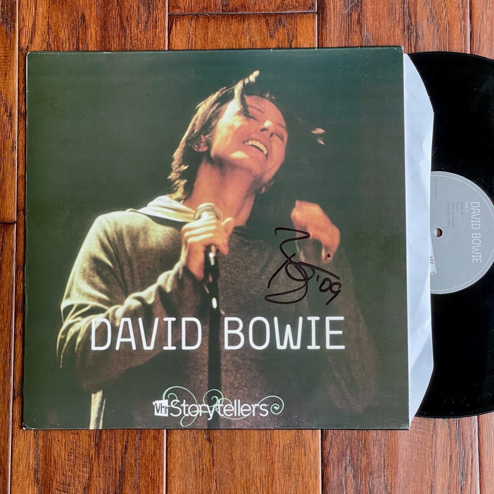 DAVID BOWIE * PSA/DNA * Autograph VH1 STORYTELLERS LP SIGNED Album Record