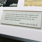 MARTIN LUTHER KING JR * BAS Beckett LOA * Hand Signed 1961 Speech Autograph *