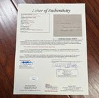 WASHINGTON IRVING * JSA LOA * Signed Autograph Page Inscribed from Sleepy Hallow