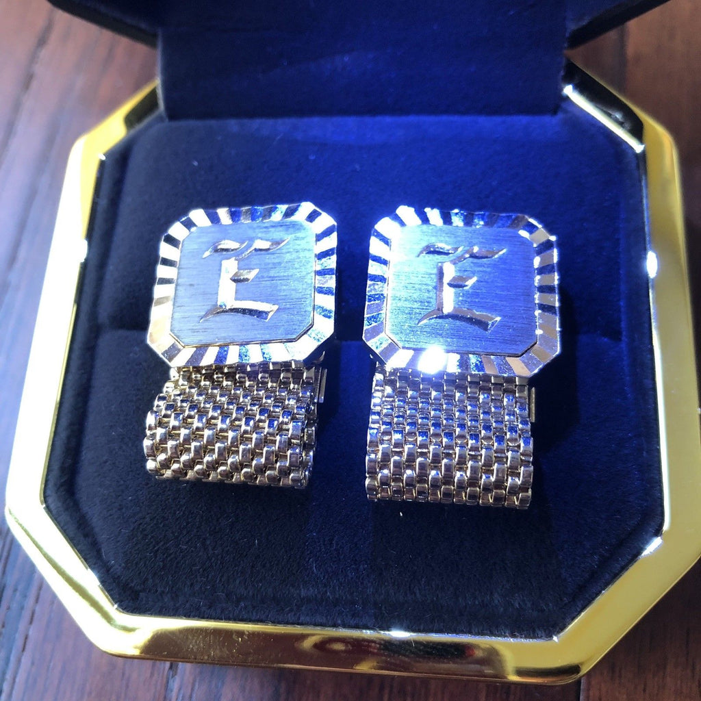 ELVIS PRESLEY * Personally OWNED & WORN CUFF LINKS * COA From His Father