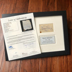 WALT DISNEY * JSA LOA Phil Sears * Original Autograph Signature Signed *