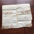 PATRICK HENRY * Signed Land Grant to Friend of GEORGE WASHINGTON * Autograph