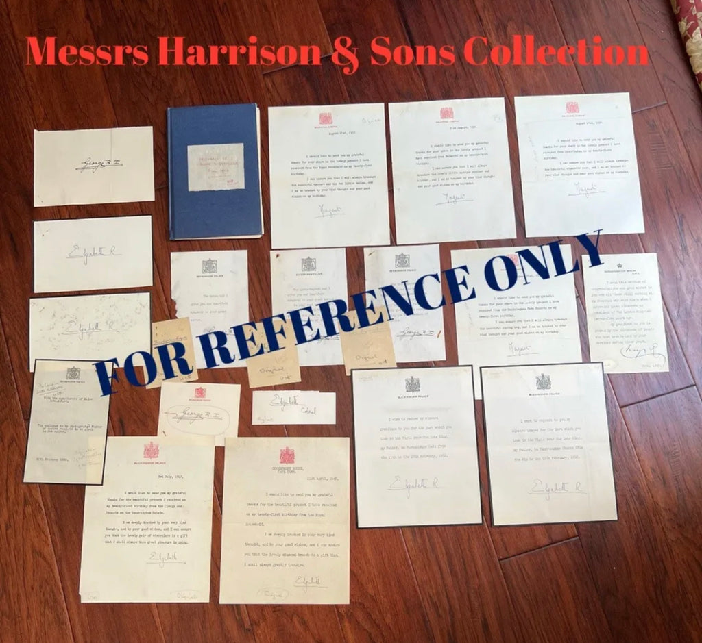 QUEEN ELIZABETH II * JSA LOA * Signed Letter Re 21st Birthday Gift Autograph