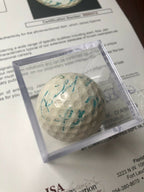 RICHARD & PATRICIA NIXON * JSA LOA * Autograph Golf Ball Signed * President