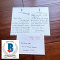 PRINCESS DIANA * BAS Beckett *Autograph Handwritten 3 Page Letter Signed *